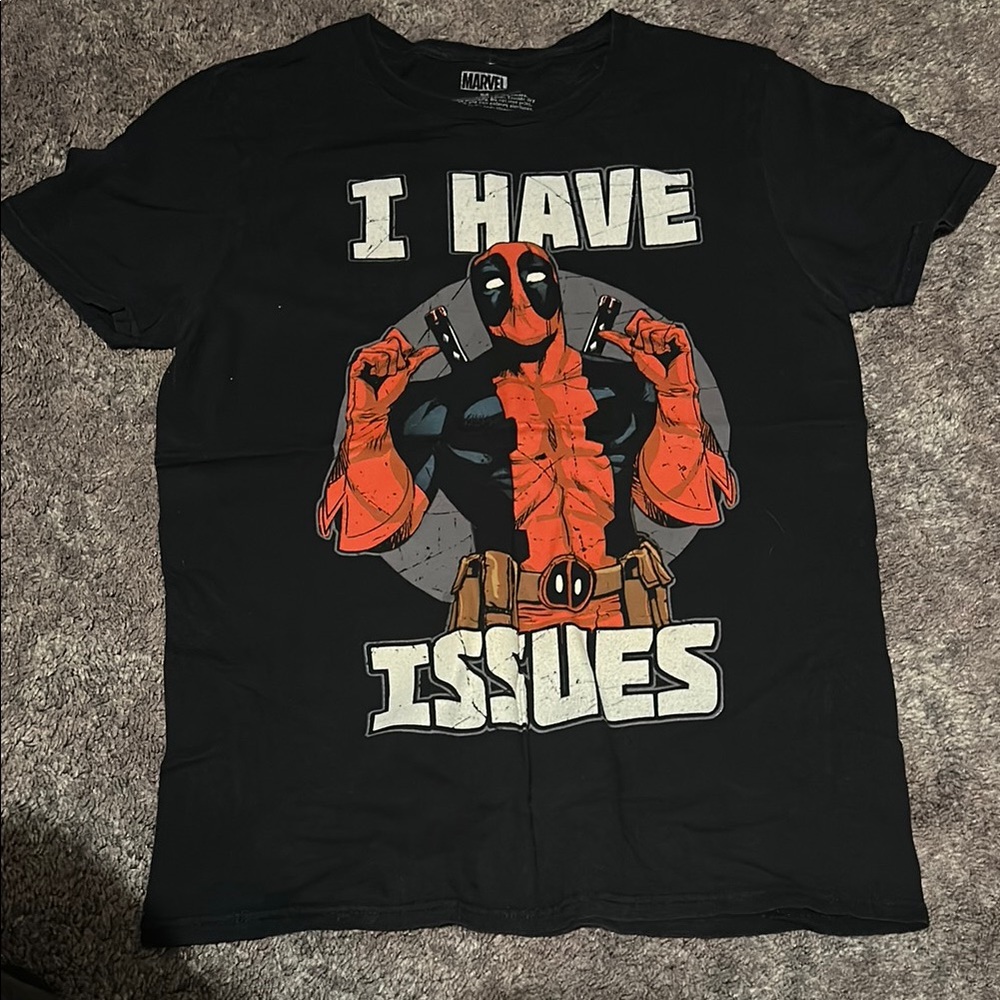 Marvel Black Graphic T-Shirt